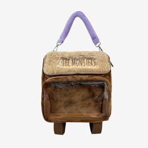 Labubu Popmart Fuzzy Backpack NEW Labubu The Monsters Exclusive